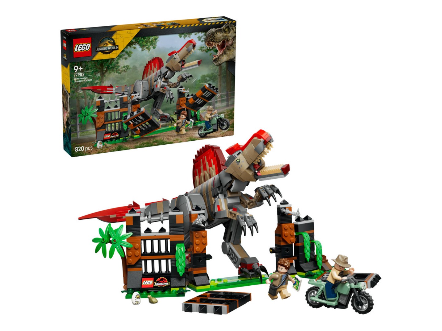 Конструктор LEGO Jurassic World Втеча спинозавра (77982) — фото 1