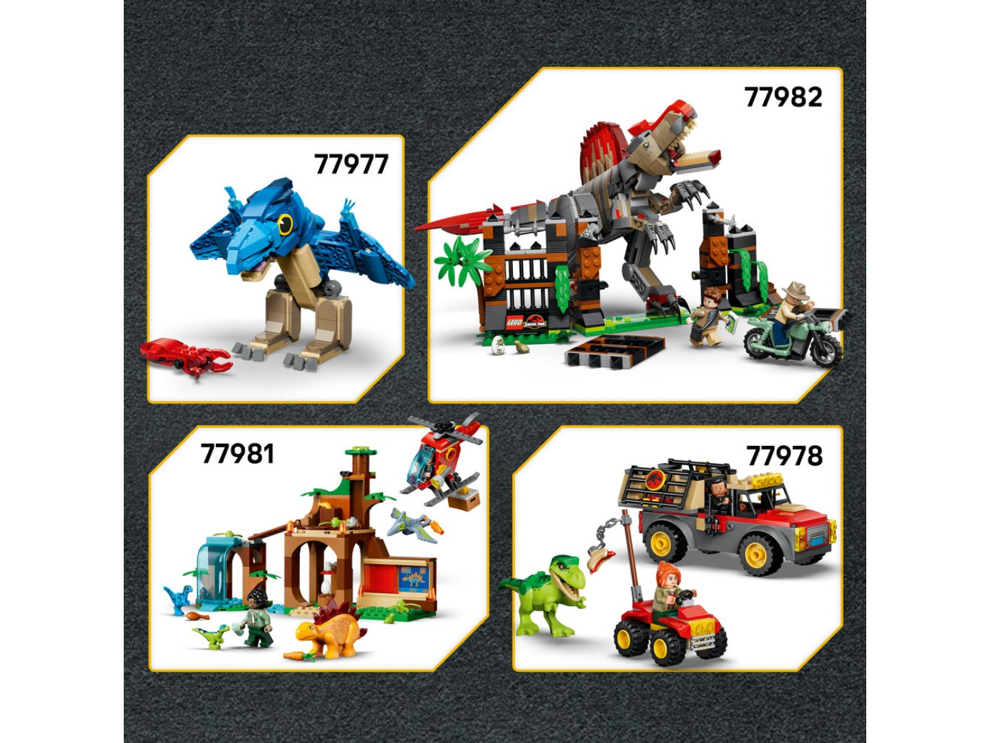Конструктор LEGO Jurassic World Вантажівка для перевезення молодого тиранозавра (77978) — фото 10