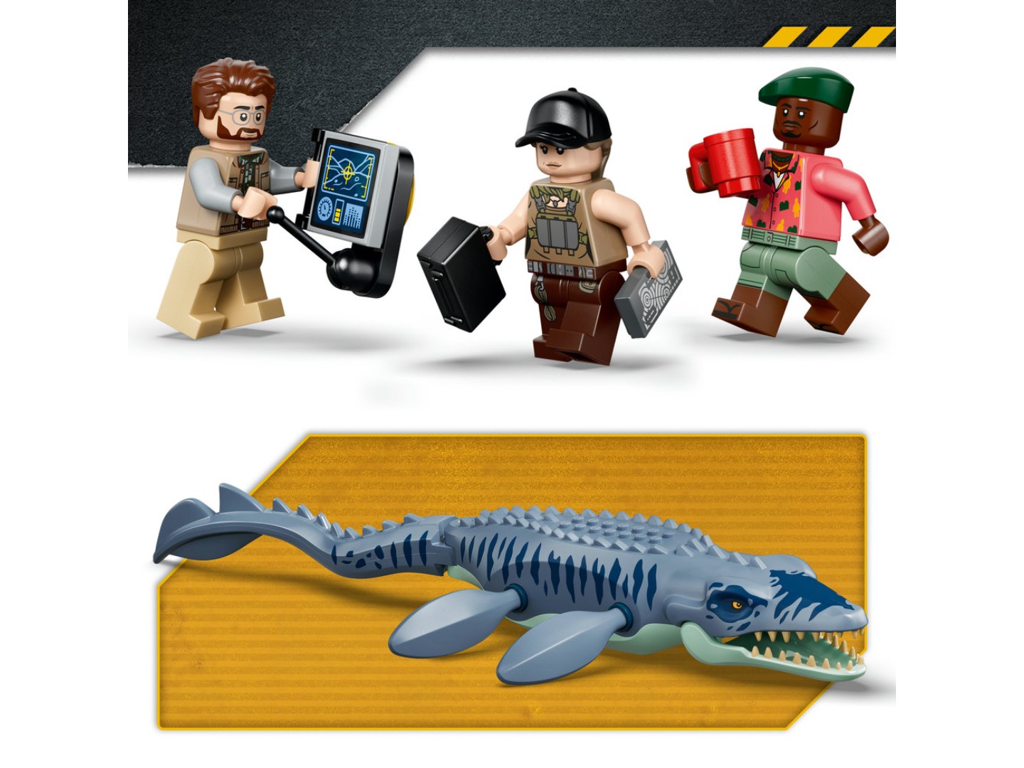 Конструктор LEGO Jurassic World Напад мозазавра на човен (77983) — фото 6