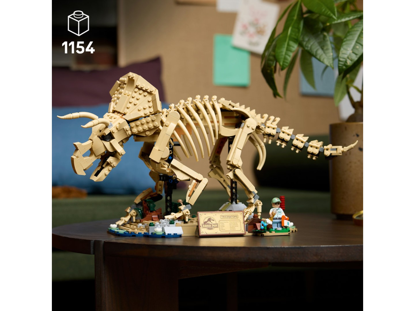 Конструктор LEGO Jurassic World Скамʼянілості динозаврів: трицератопс (77985) — фото 4