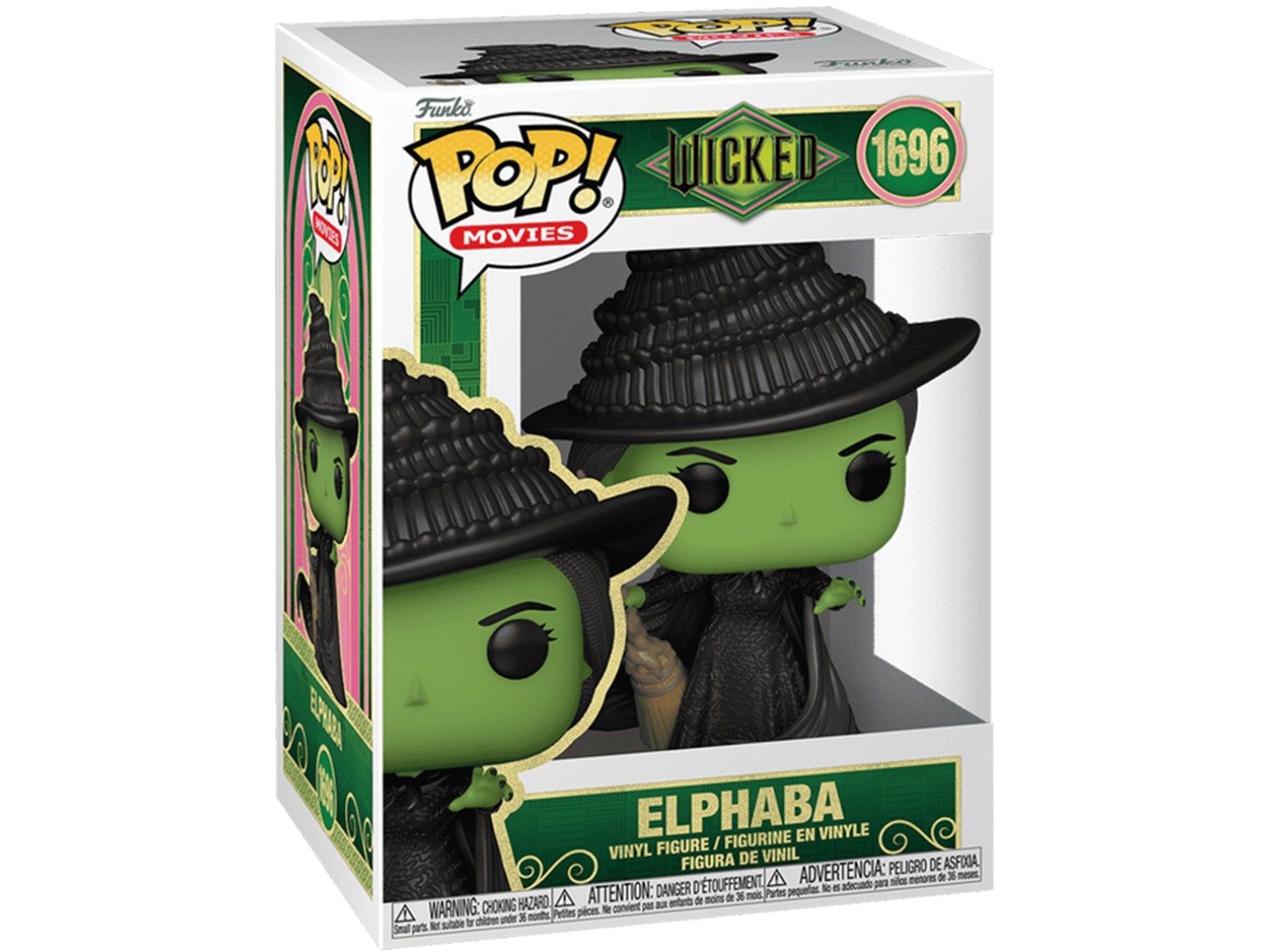 Колекційна фігурка FUNKO POP! серії Wicked: Чарівниця - ЕЛЬФАБА (79747) — фото 3