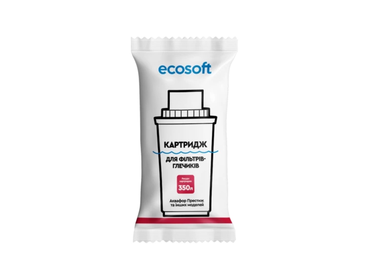 Картридж для фільтру-глечика Ecosoft до глечиків Аквафор 4 шт — фото 7