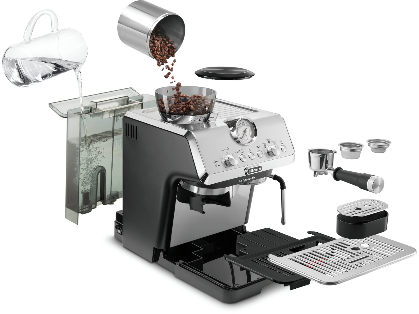 Кавоварка ріжкова Delonghi EC 9155 MB — фото 16