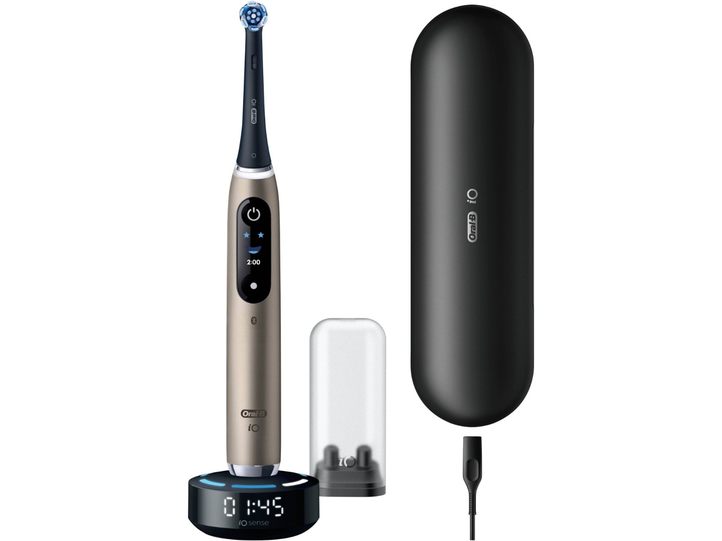 Зубна щітка електрична Oral-B iO 10 Ultimate Lunar Gold / Місячно золота