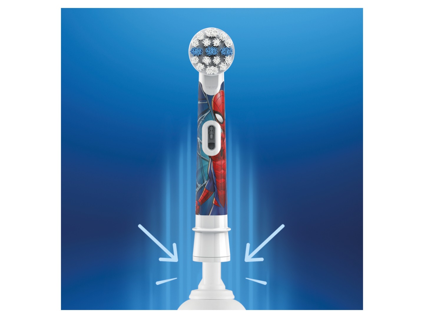 Насадка для зубної щітки Oral-B Braun Людина Павук EB10S 4шт — фото 6