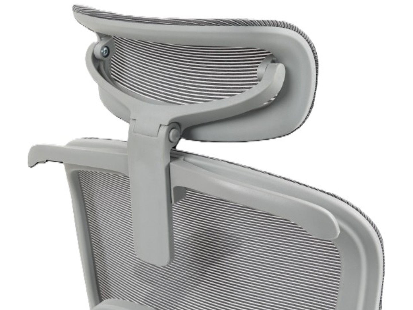 Крісло офісне GT Racer B-816 White/Gray — фото 10