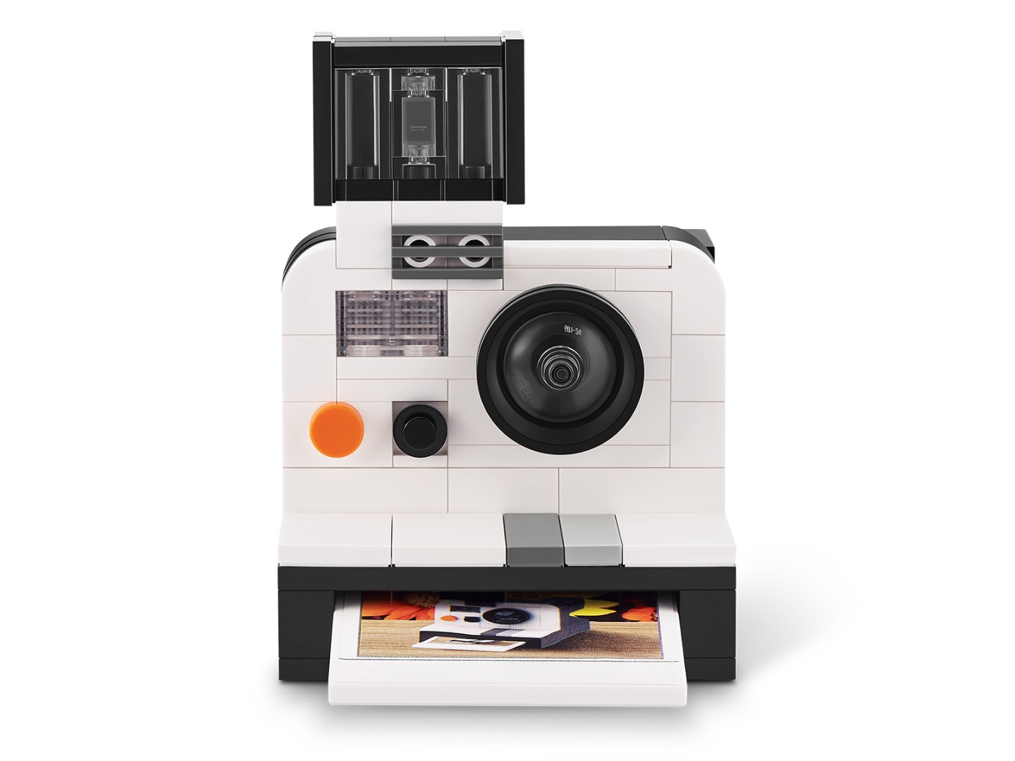 Пластиковий конструктор ZURU у капсулі MAX серії Retro S1 – ФОТОАПАРАТ ПОЛАРОЇД (83185EGQ8) — фото 6