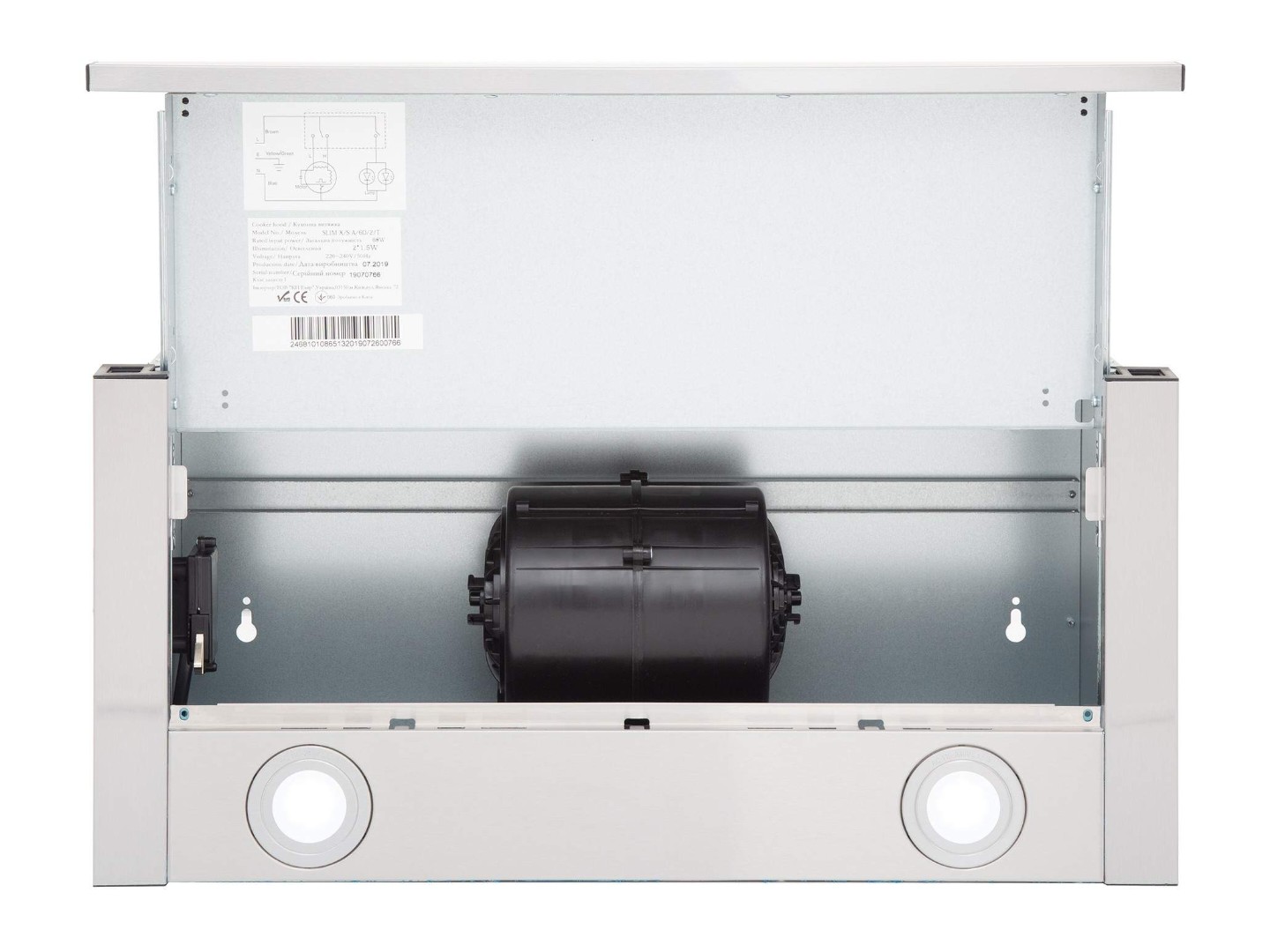 Витяжка вбудована Interline SLIM X/S A/60/2/T — фото 7