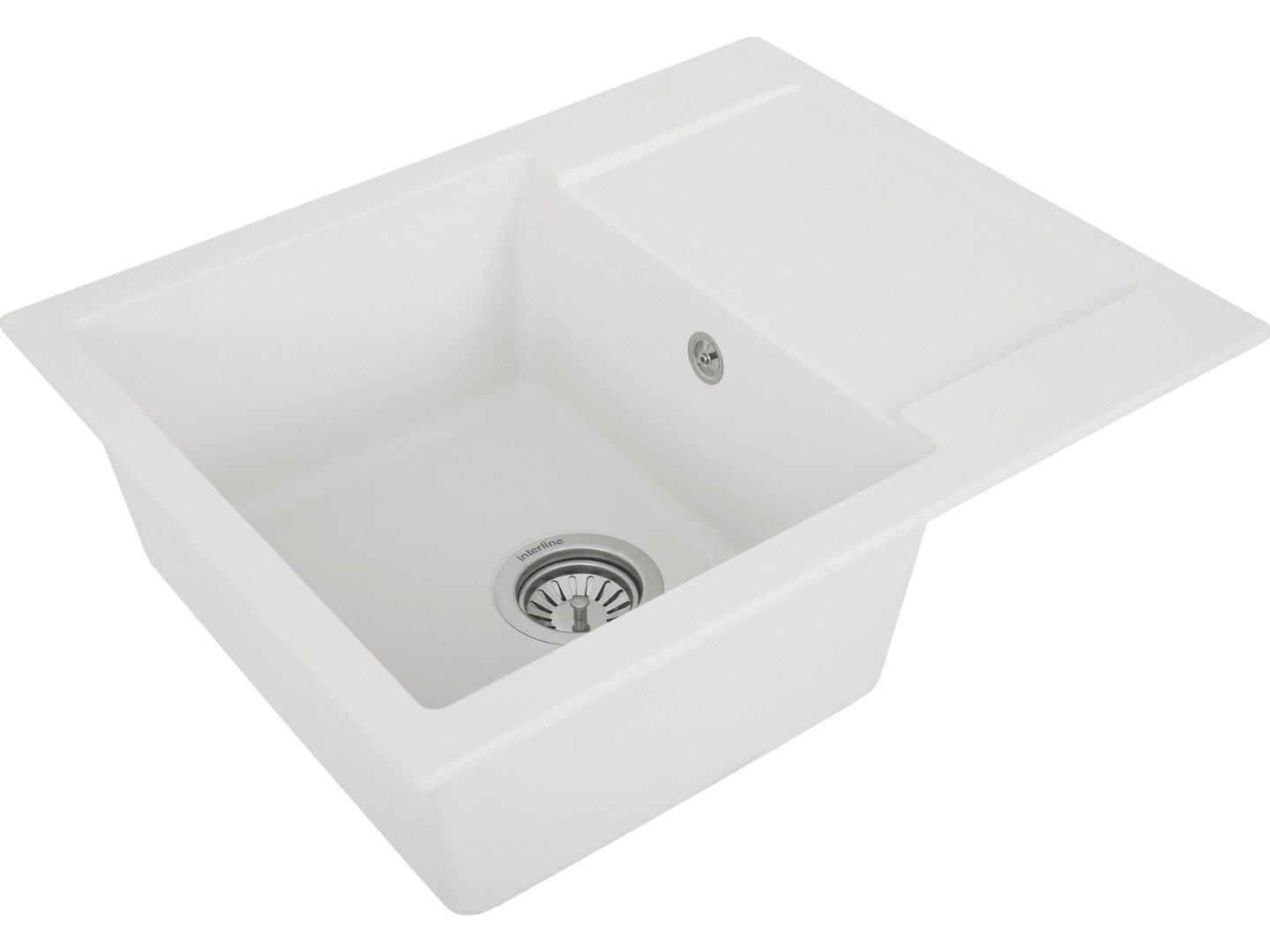 Мийка кухонна Interline Polo White — фото 3