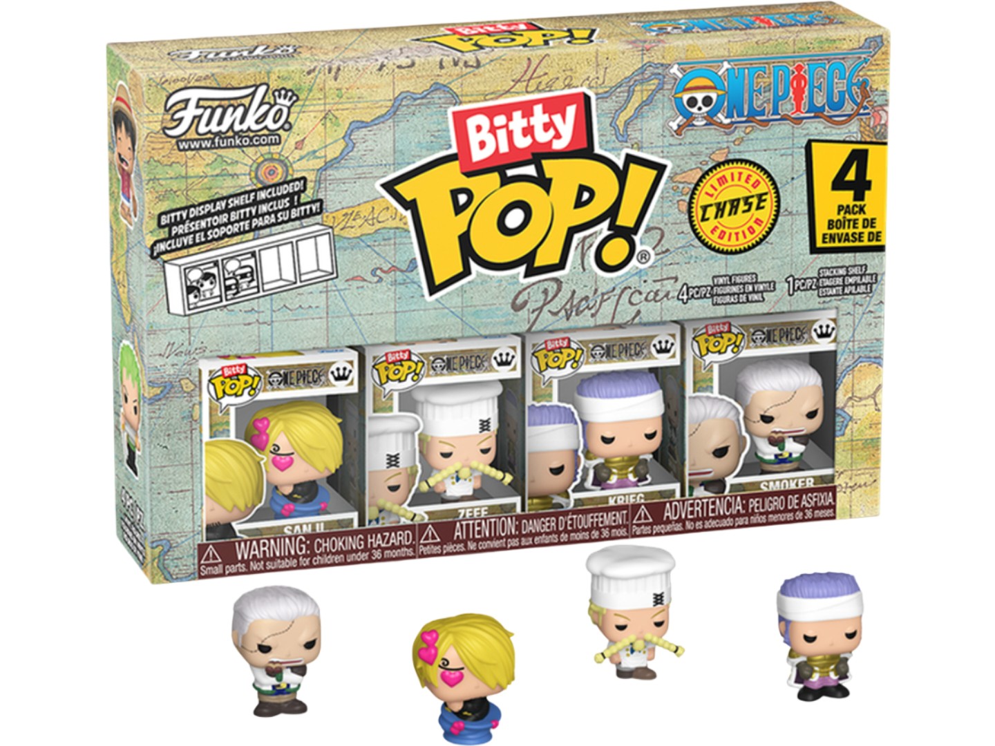 Колекційні фігурки набір FUNKO BITTY POP! серії Великий куш - САНДЖІ (4 фігурки в асортименті) (86894) — фото 1