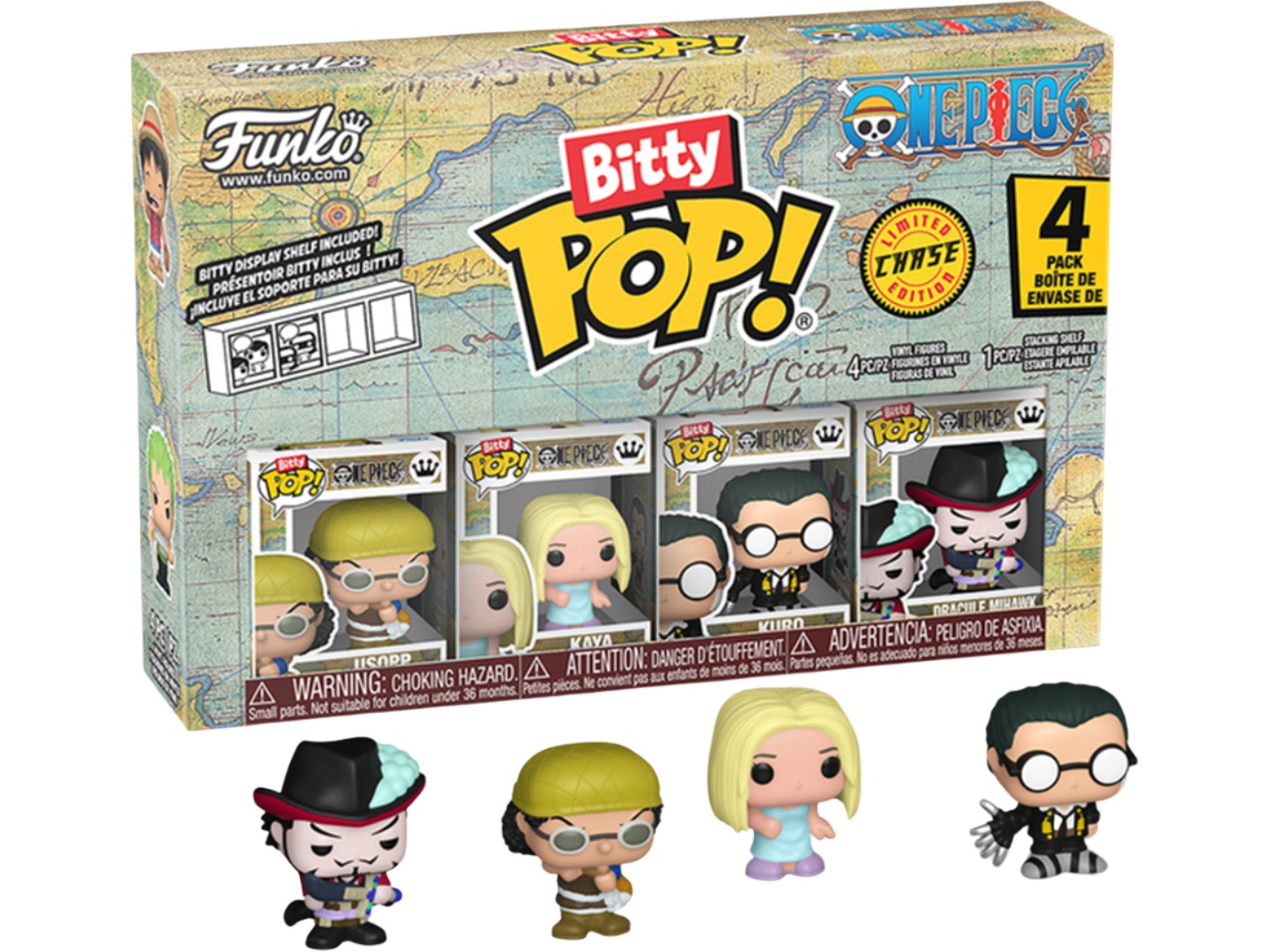 Колекційні фігурки набір FUNKO BITTY POP! серії Великий куш - УСОПП (4 фігурки в асортименті) (86895) — фото 1