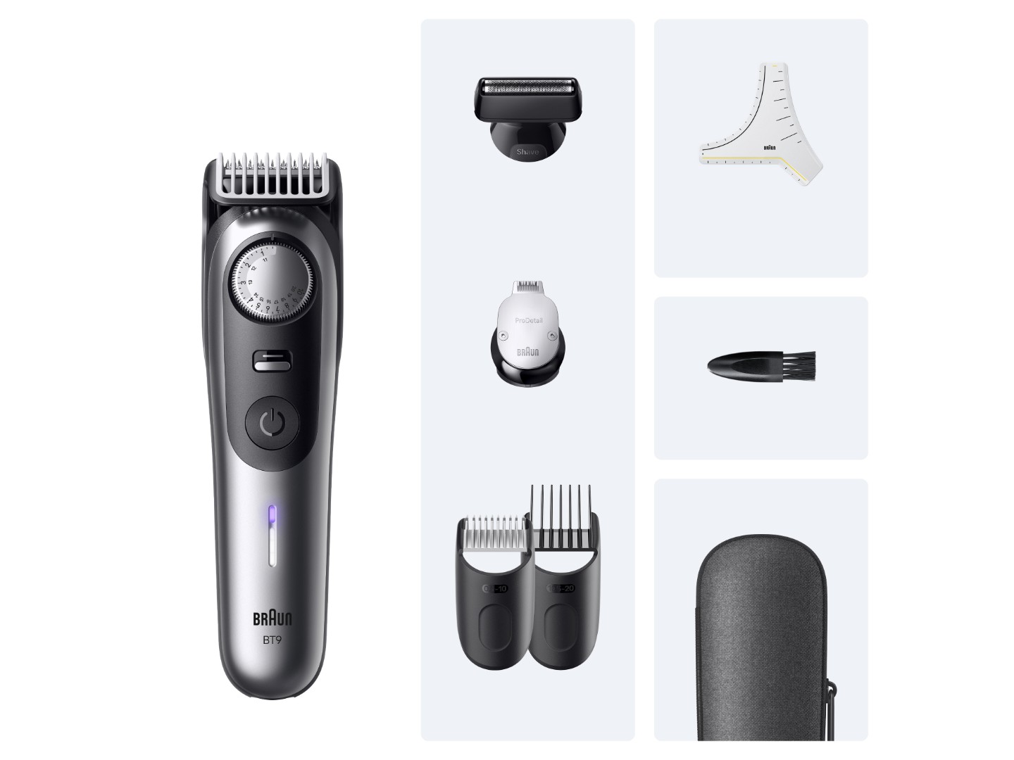 Тример універсальний Braun Beard Trimmer Series 9 BT9520 типу 5808 — фото 7