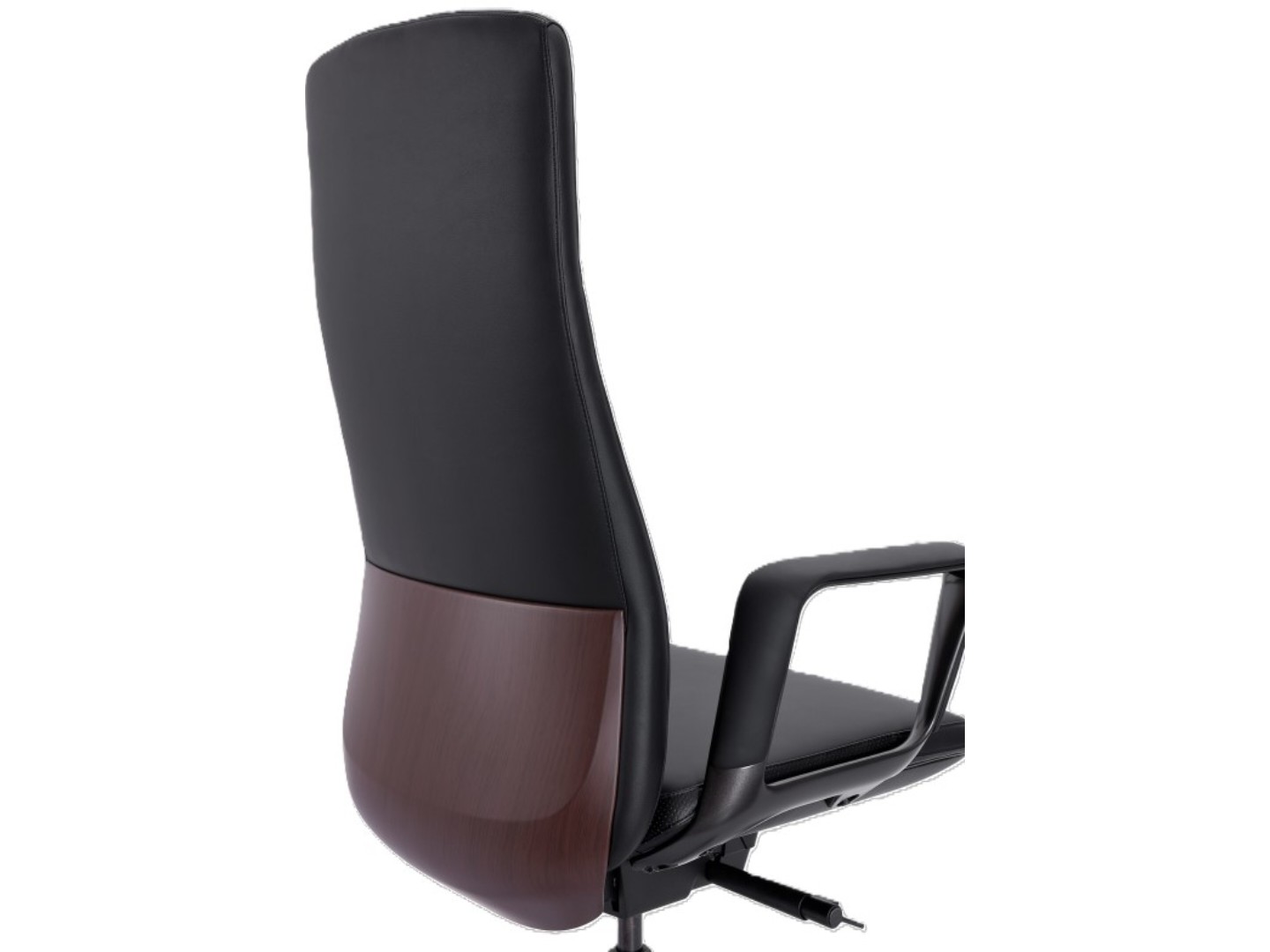 Крісло офісне GT Racer B-3195 Black (leather) — фото 6