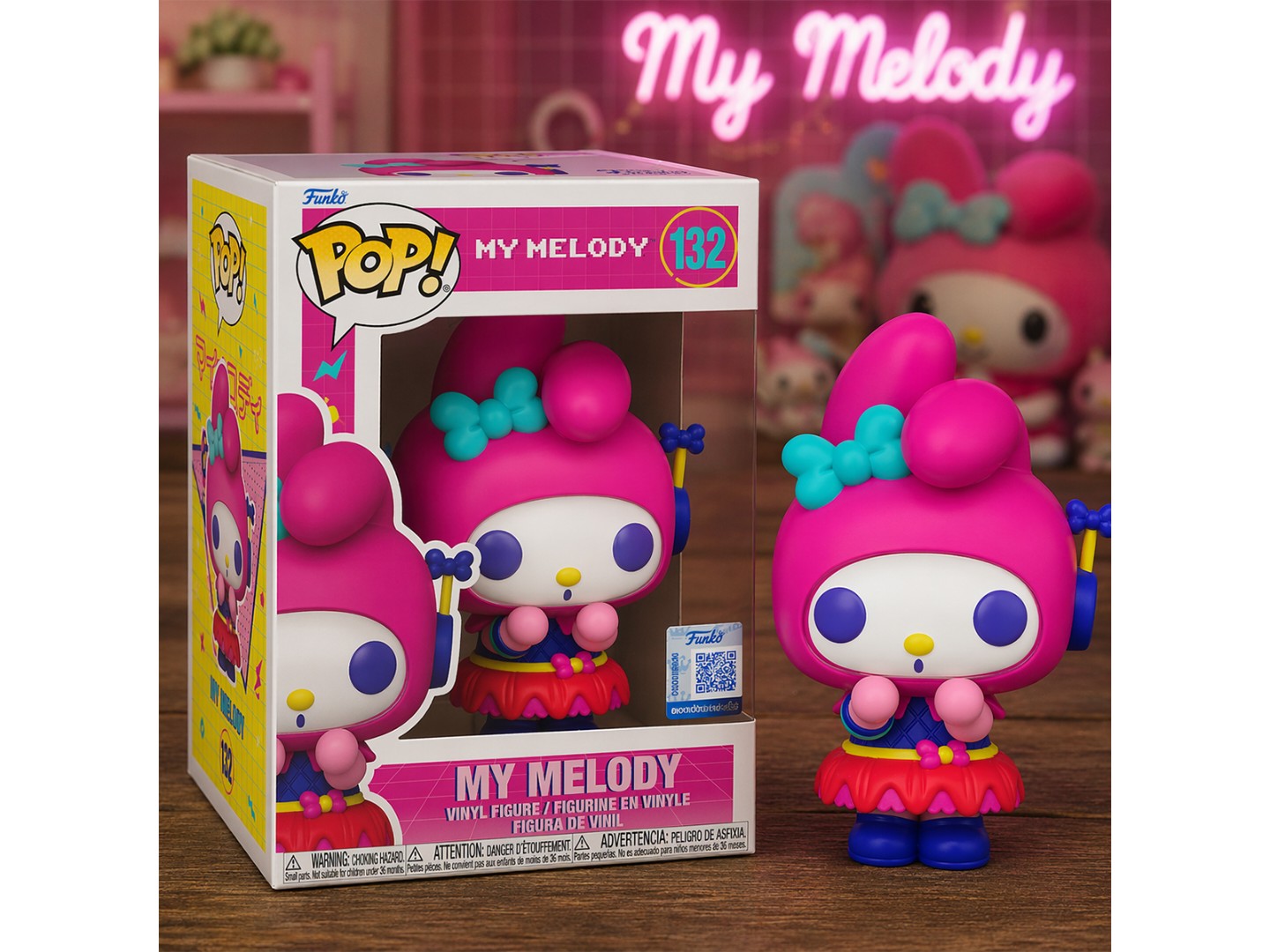 Колекційна фігурка FUNKO POP! серії Hello Kitty - ХЕЛЛОУ КІТТІ РЕТРО (91753) — фото 2