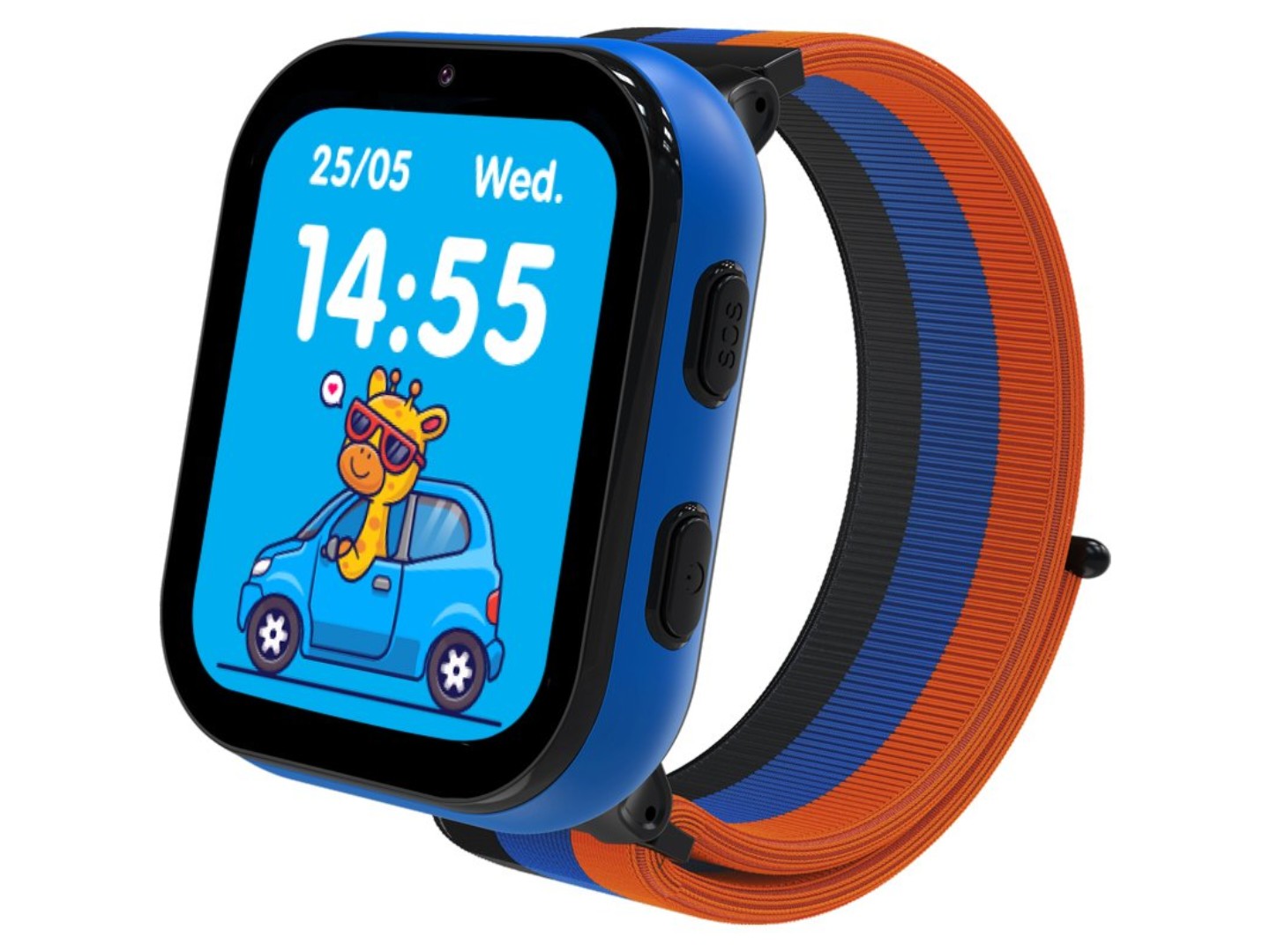 Дитячий годинник Gelius GP-PK008 (Rainbow) GPS/4G Black