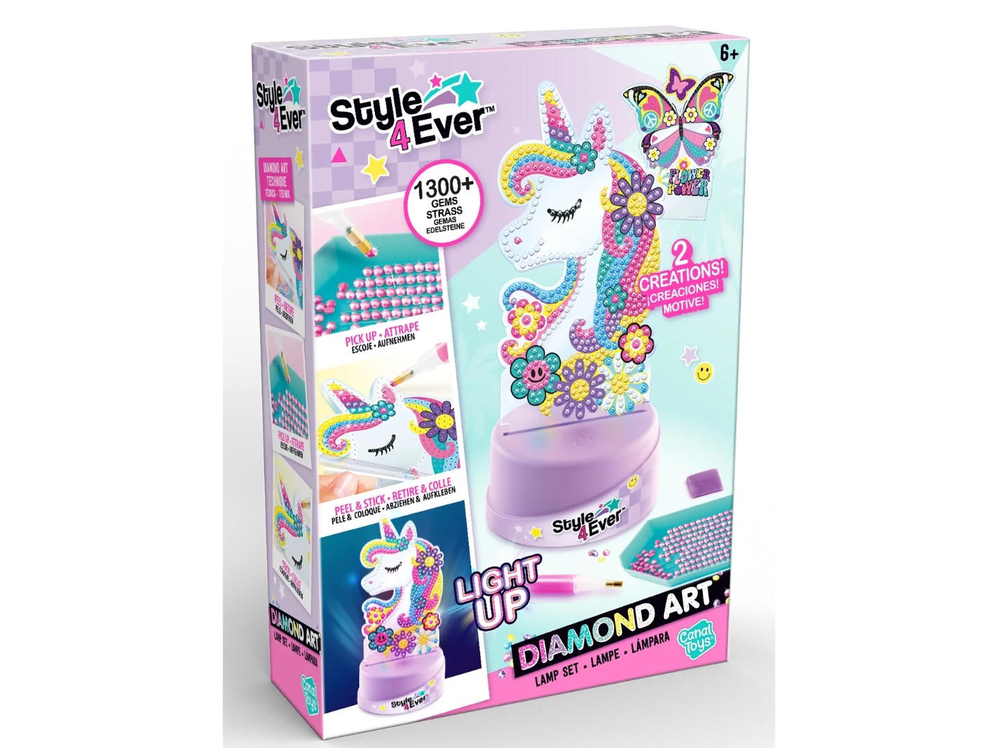 Алмазний живопис Canal Toys Style 4 Ever Diamond Art - Деко з підсвіткою (OFG299) — фото 1