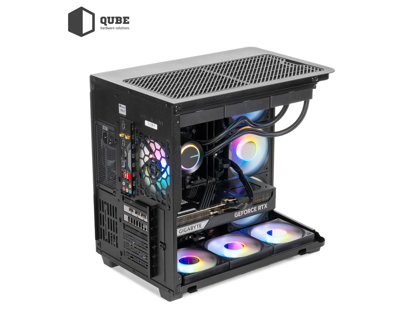 Системний блок QUBE QB Ryzen 9 9900X RTX 5070 12GB TK3B 6410 (Ryzen99900XRTX507012GBTK3B6410) — фото 9