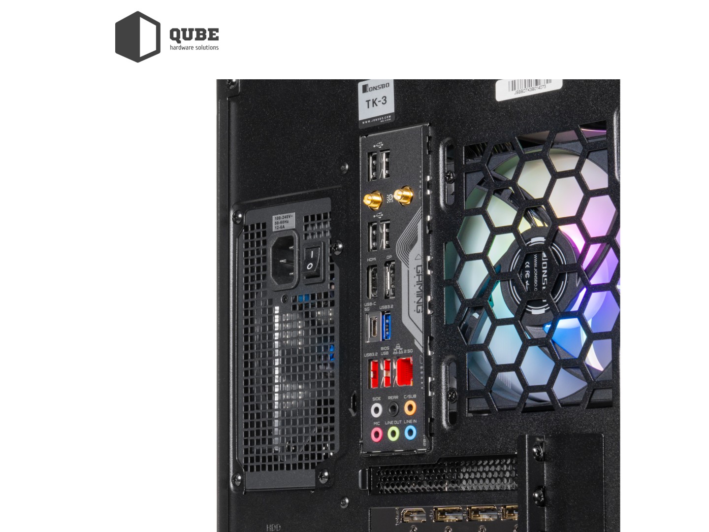 Системний блок QUBE QB Ryzen 9 9950X RTX 5070 12GB TK3B 6420 (Ryzen99950XRTX507012GBTK3B6420) — фото 10