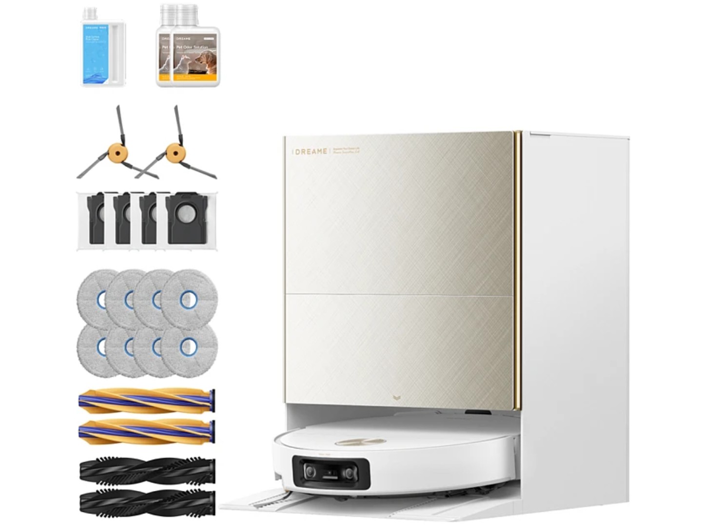 Робот-пилосос миючий Dreame Bot X60 Ultra Complete White (RLX87DE-wh) — фото 1