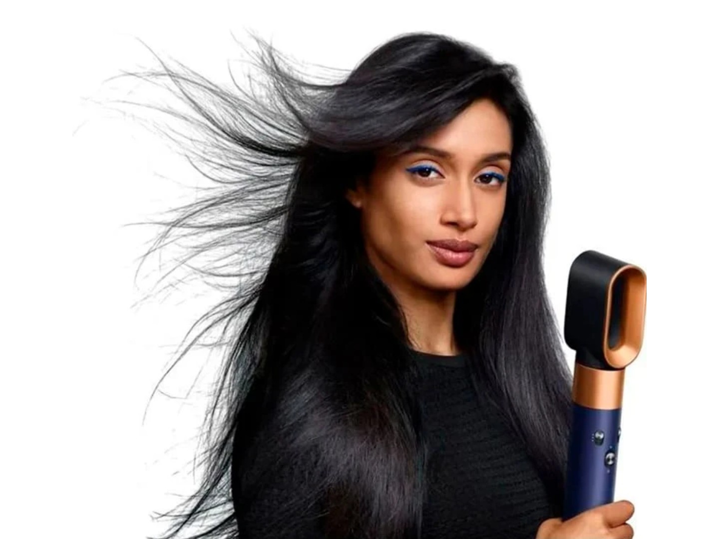 Стайлер Dyson HS08 Airwrap ID Straight/Wavy Prussian blue/Rich Copper Синій/Мідь (107163-01) — фото 4