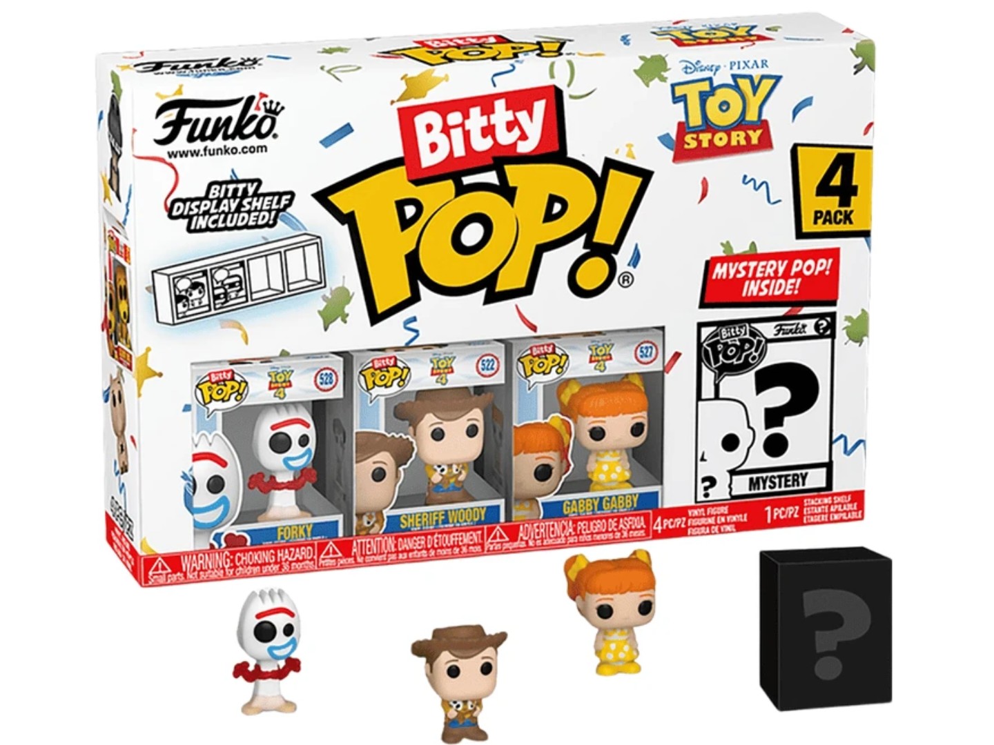 Набір ігрових фігурок FUNKO BITTY POP! серії Історія іграшок - ФОРКИ в асортименті (73040) — фото 1
