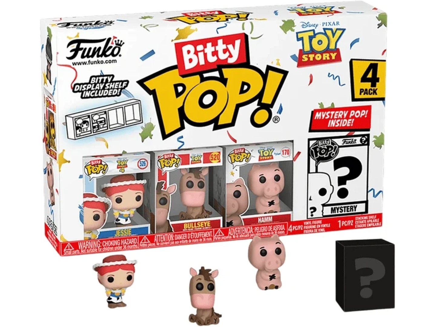 Набір ігрових фігурок FUNKO BITTY POP! серії Історія іграшок - ЗУРГ в асортименті (73043) — фото 1