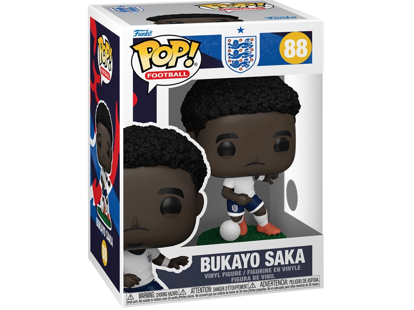 Колекційна фігурка FUNKO POP! Футбольна серія: Англія - БУКАЙО САКА (92719) — фото 4