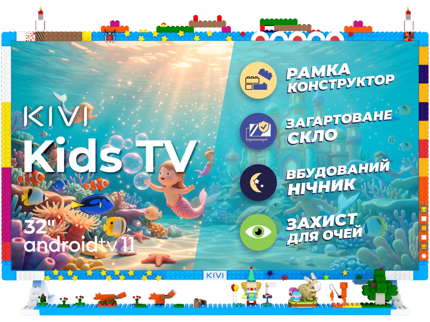 Телевізор KIVI 32FKIDSTV