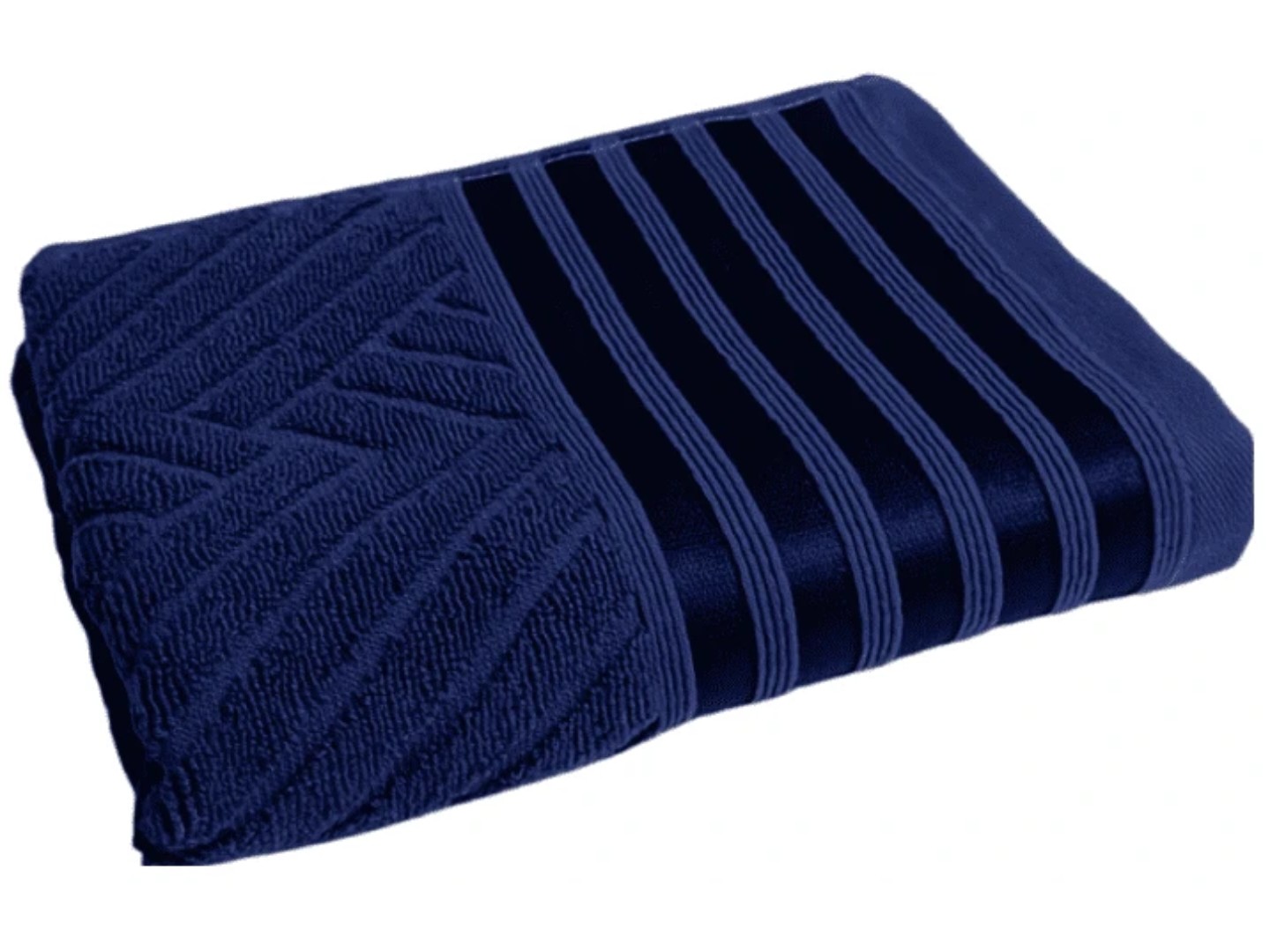 Рушник для рук GM Textile махровий Soft темно-синій 40х70 — фото 1