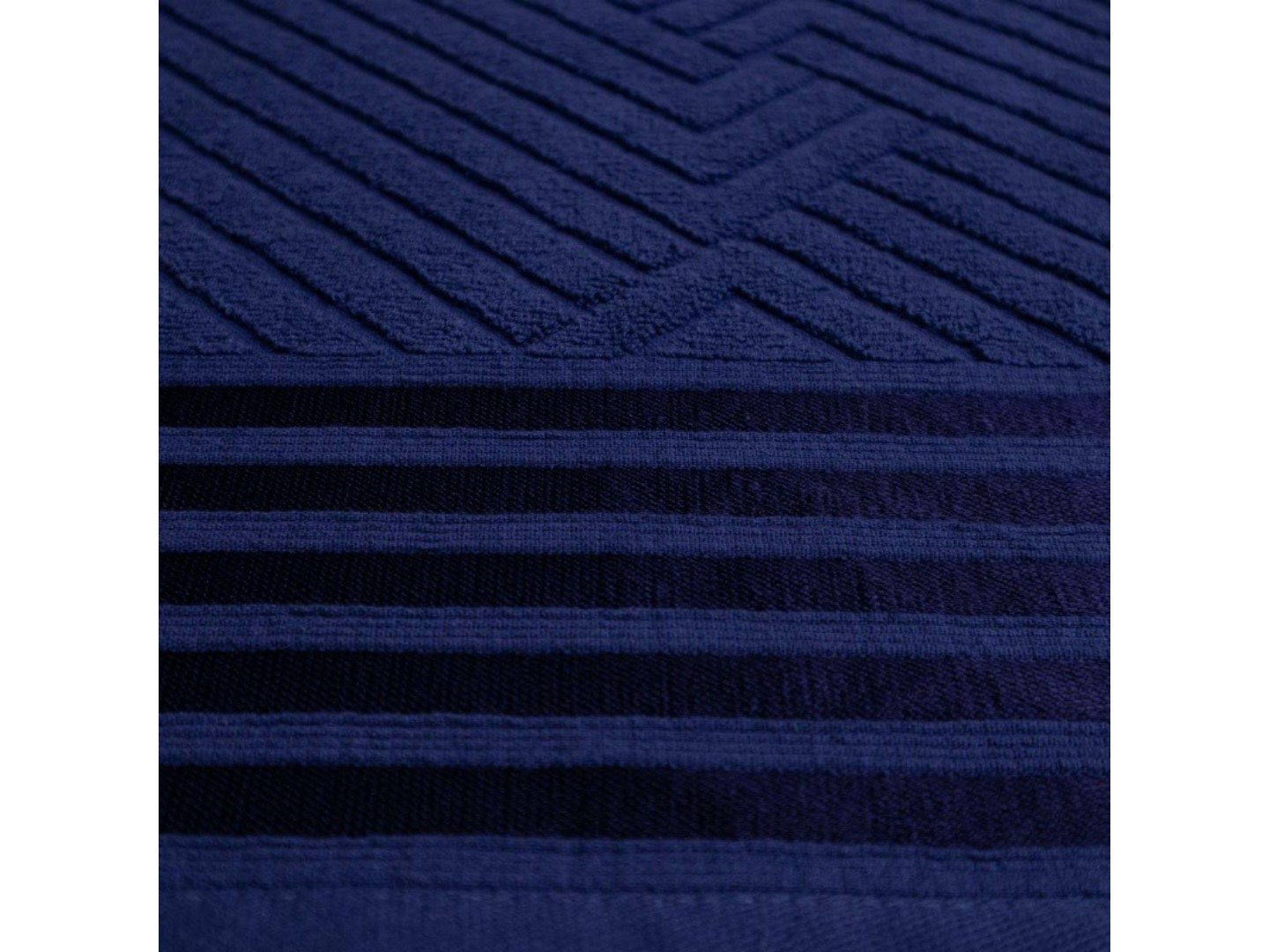 Рушник для рук GM Textile махровий Soft темно-синій 40х70 — фото 6