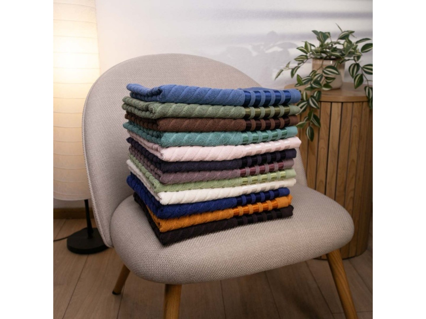 Рушник для рук GM Textile махровий Soft пильно-рожевий 40х70 — фото 3