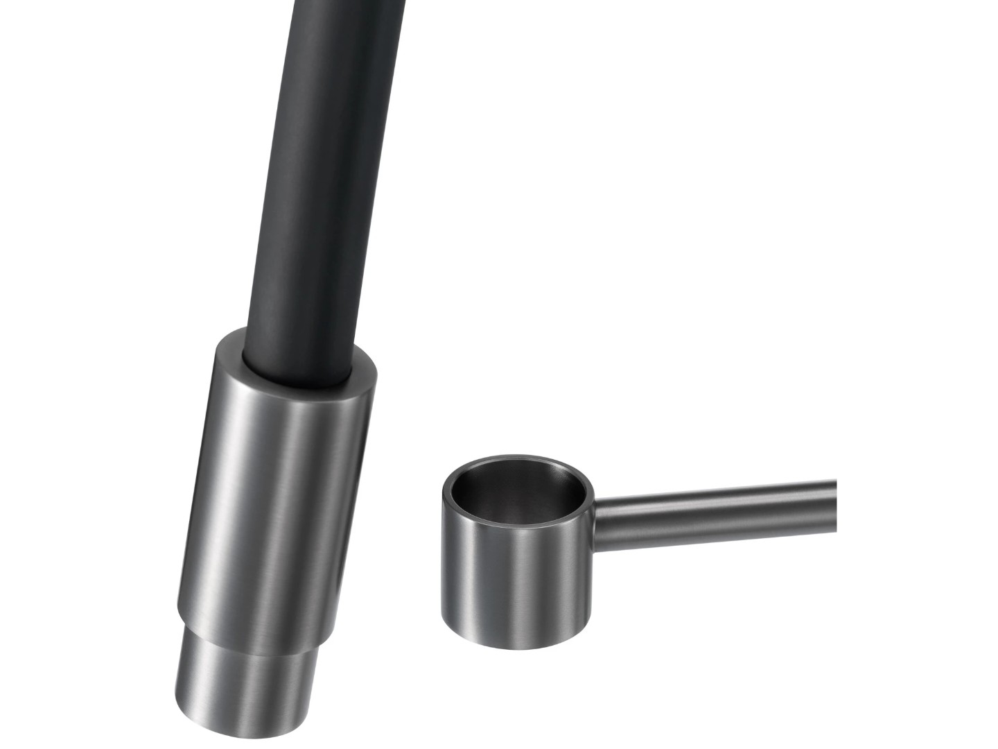 Кухонний змішувач GRANADO Hontoba PVD black black — фото 3