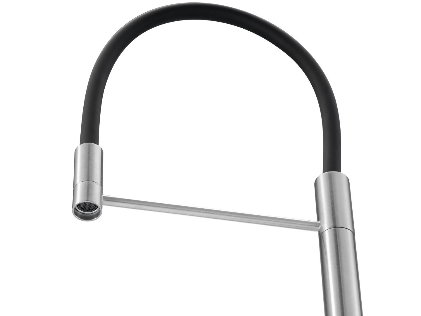 Кухонний змішувач GRANADO Hontoba inox black — фото 4