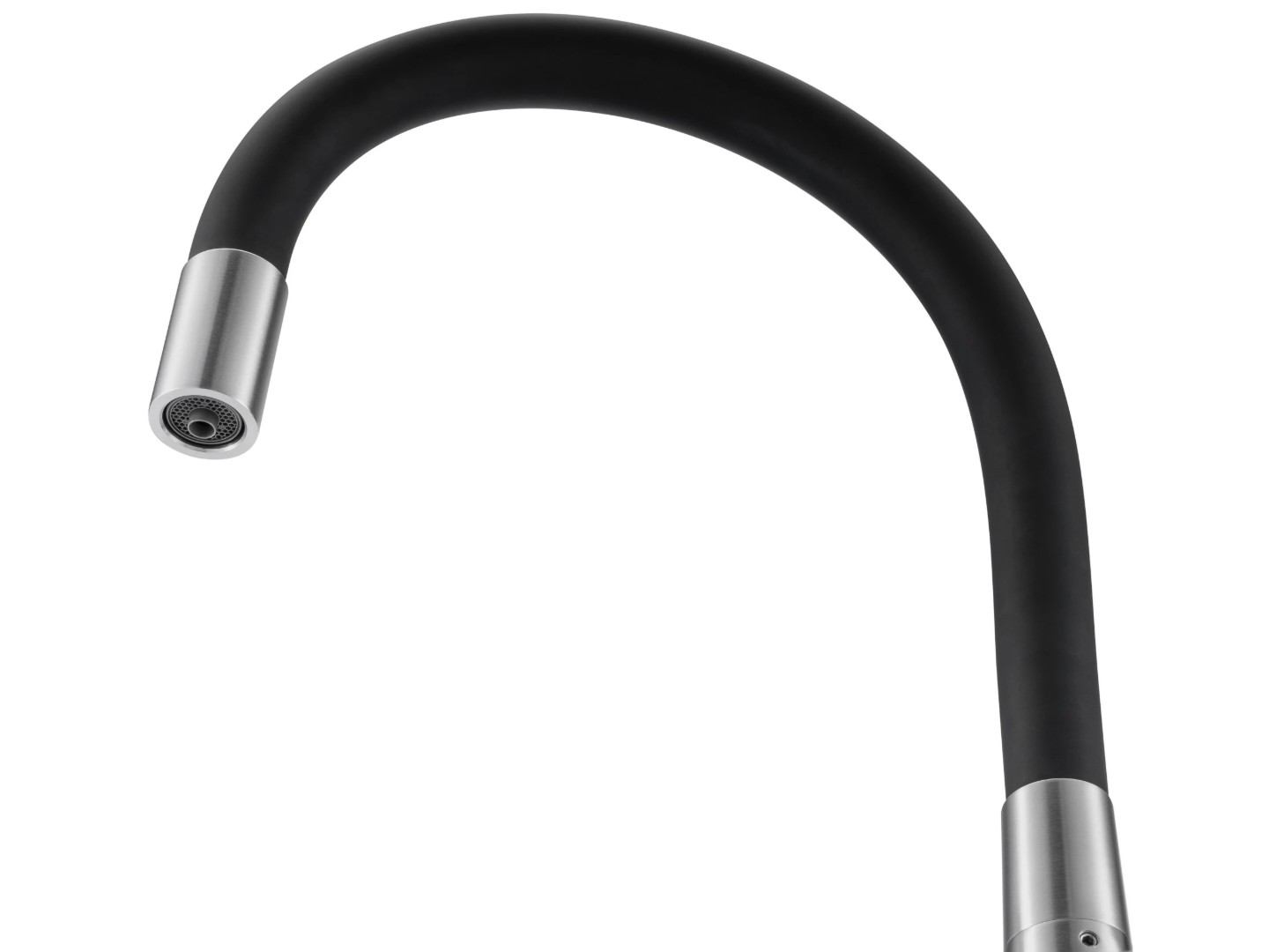 Кухонний змішувач GRANADO Lerma inox black — фото 3