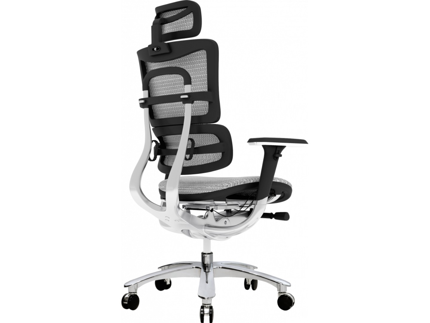Крісло офісне GT Racer X-801A Light Gray (W17-1) — фото 5