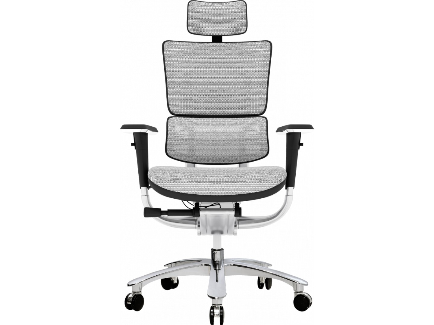 Крісло офісне GT Racer X-801A Light Gray (W17-1) — фото 1