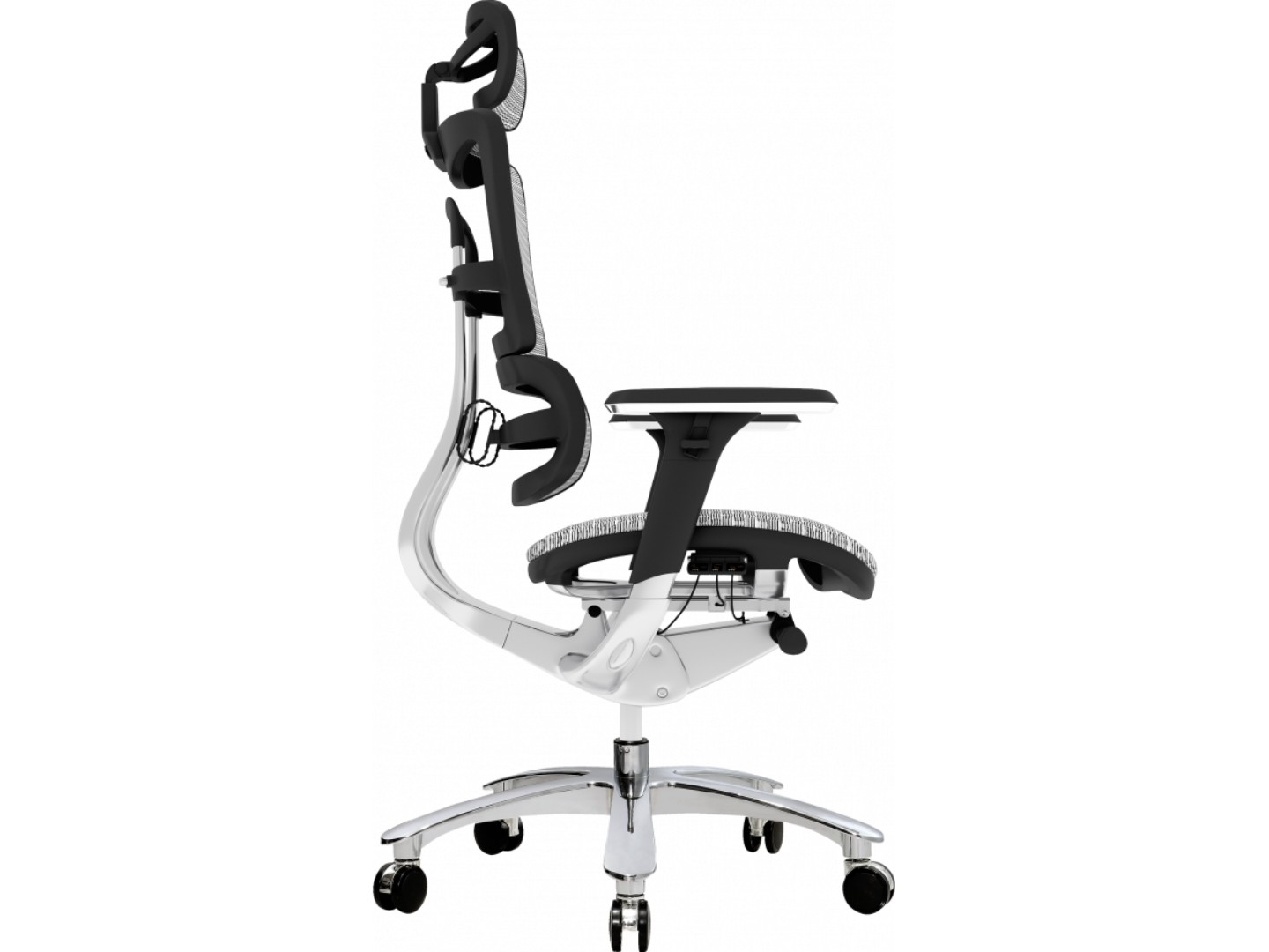 Крісло офісне GT Racer X-801A Light Gray (W17-1) — фото 4