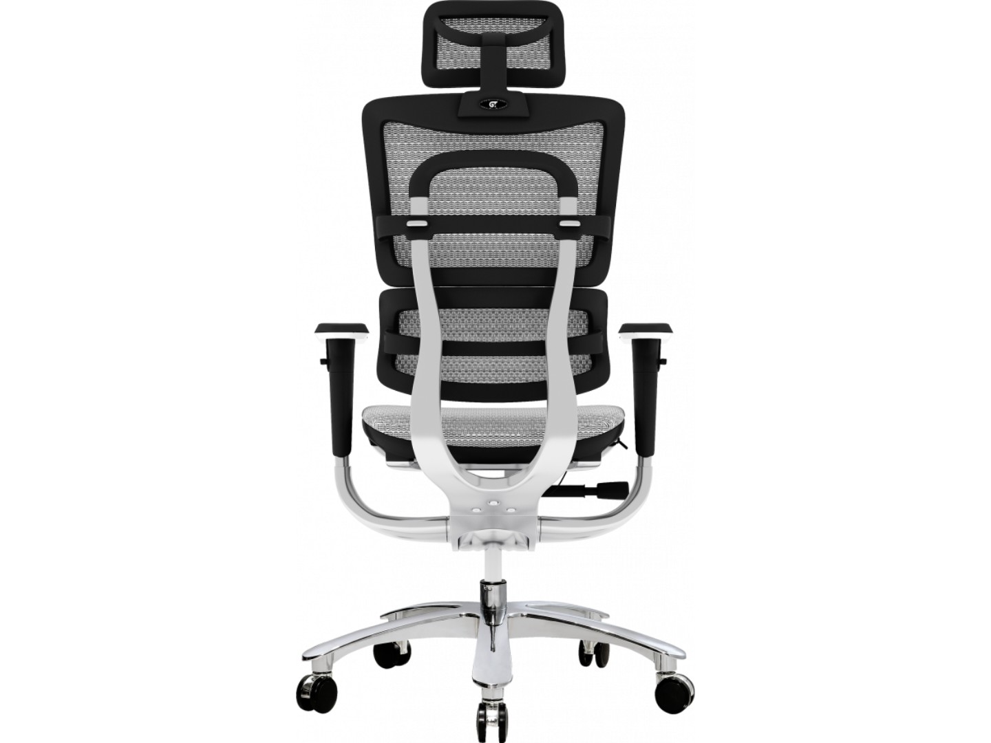 Крісло офісне GT Racer X-801A Light Gray (W17-1) — фото 6