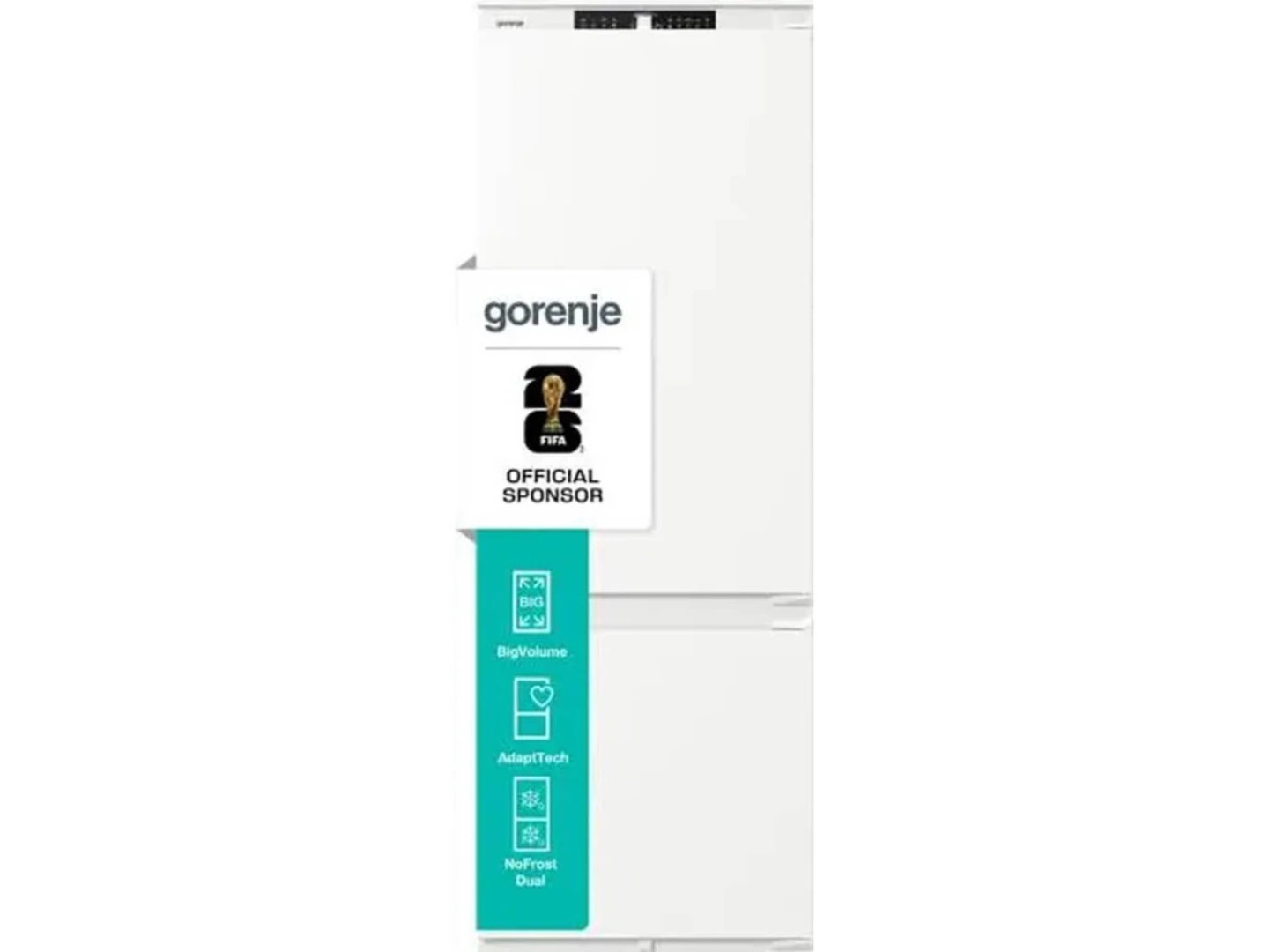 Холодильник вбудований Gorenje NRKI619D61WFE