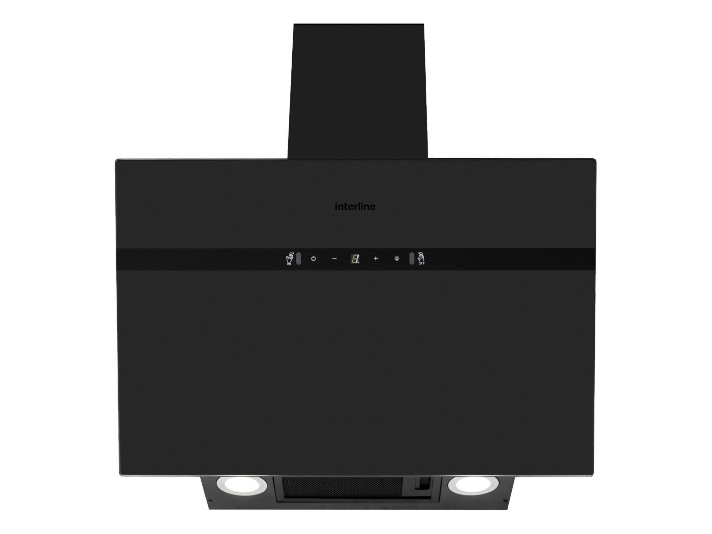 Витяжка декоративна Interline STREAM BL A/60/GL/M INV Nano Matte — фото 1