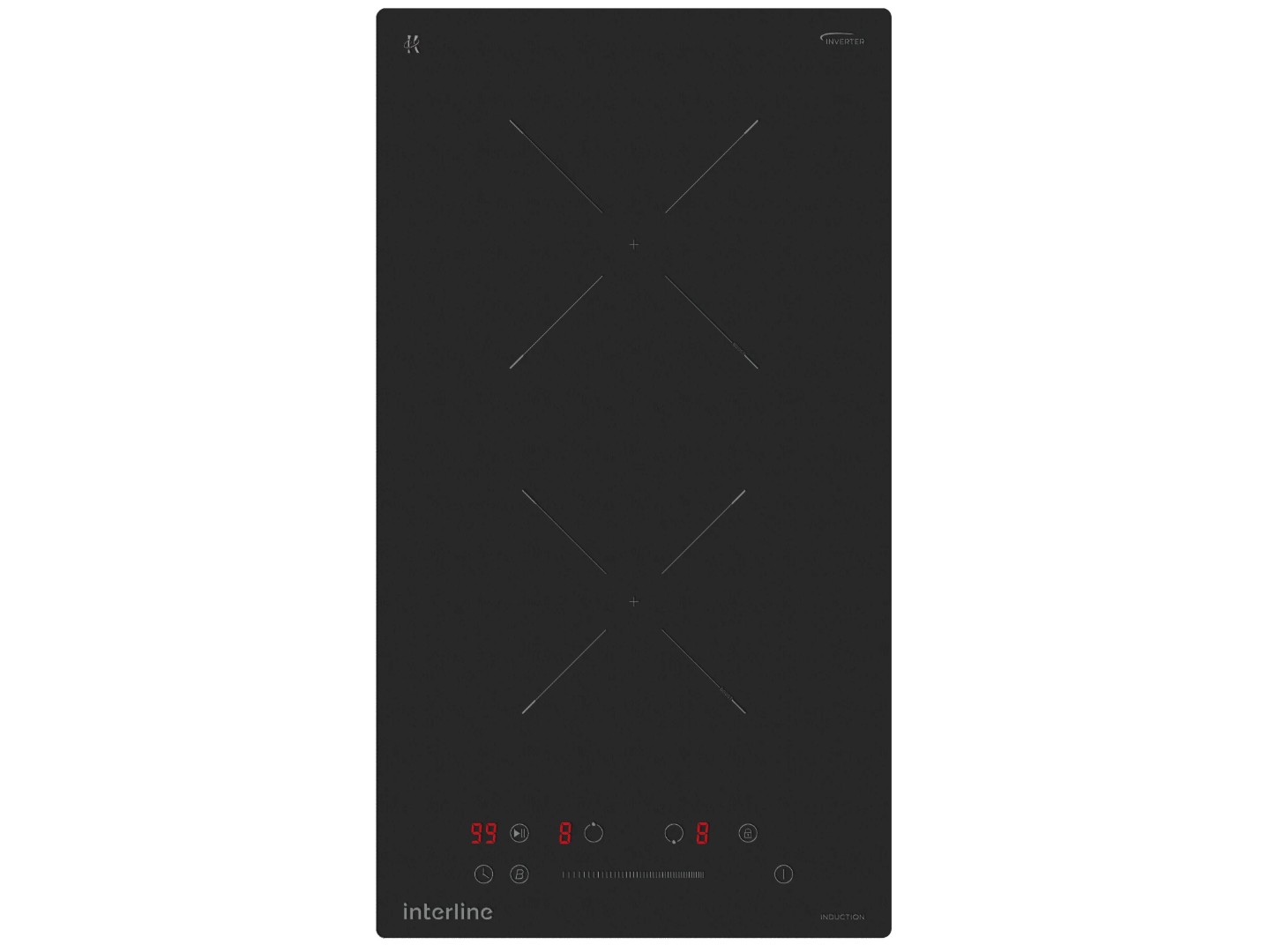 Варильна поверхня електрична Interline VIC 831 SIB BC Nano Matte