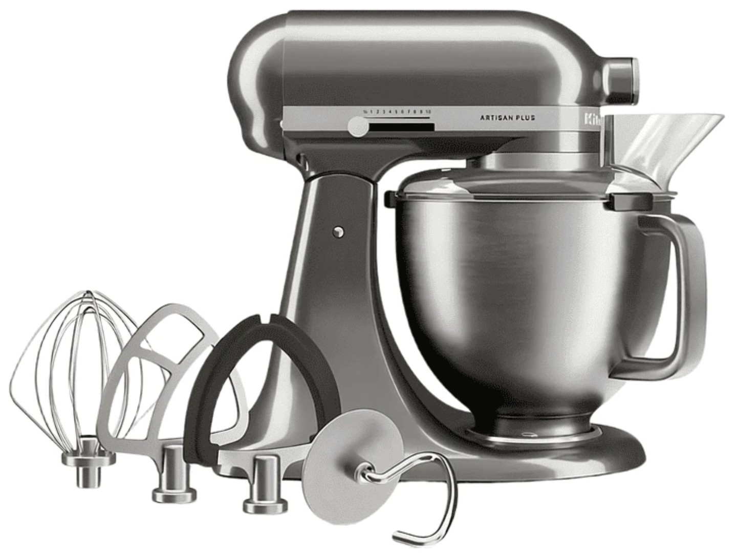 Планетарний міксер KitchenAid Artisan Plus 4,7 л (5KSM50PKVEMS) — фото 6