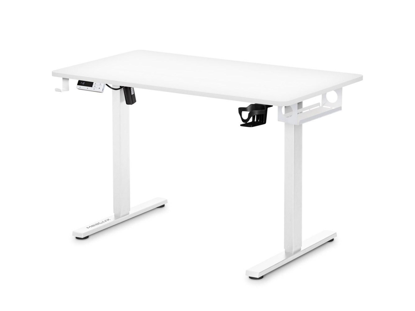 Стіл з електрорегулюванням висоти Mealux PowerDesk Lite XL White (EVO-202 Lite W/W)