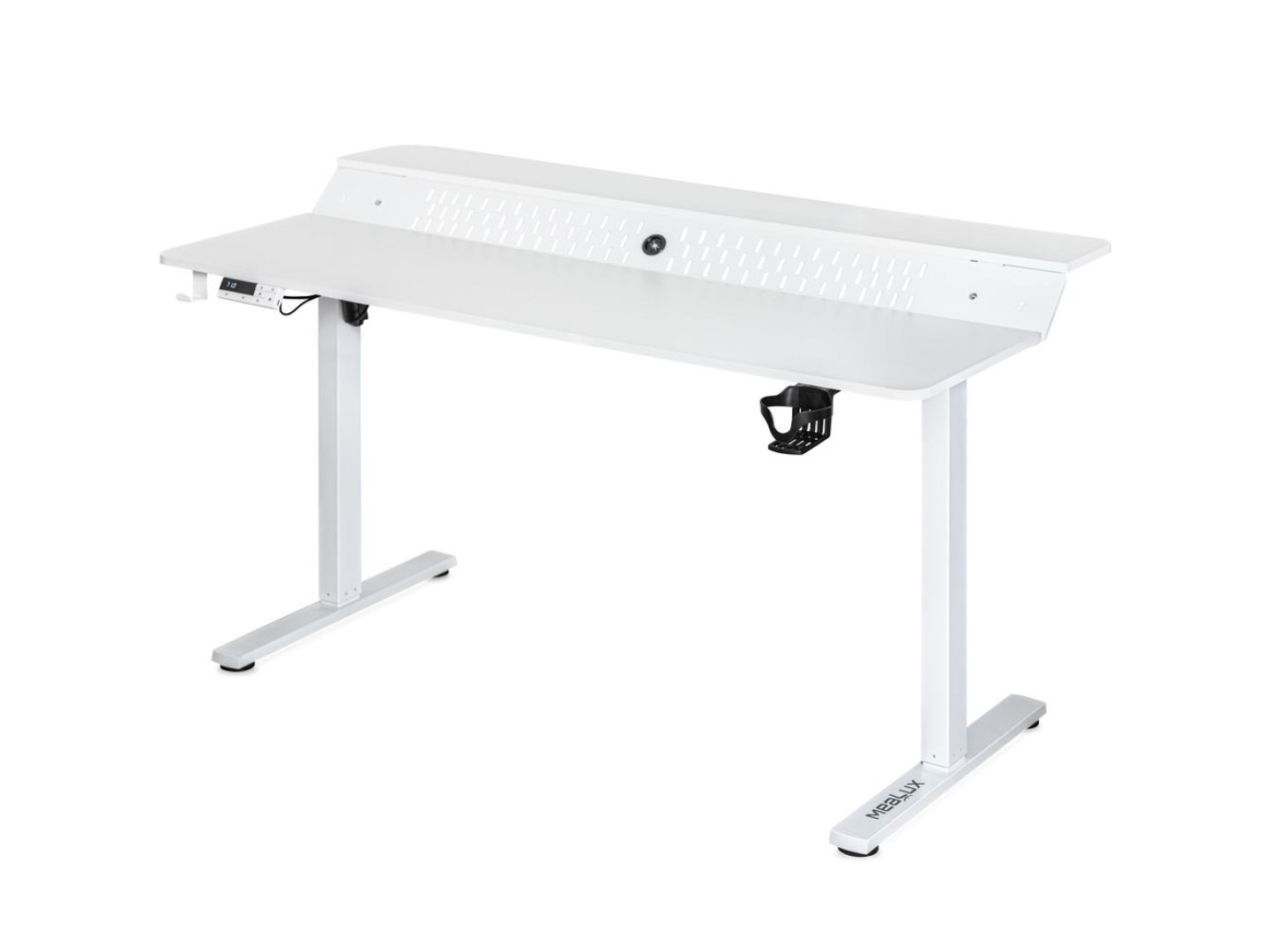Стіл з електрорегулюванням висоти Mealux PowerDesk Extra White (EVO-262 W/W) — фото 1
