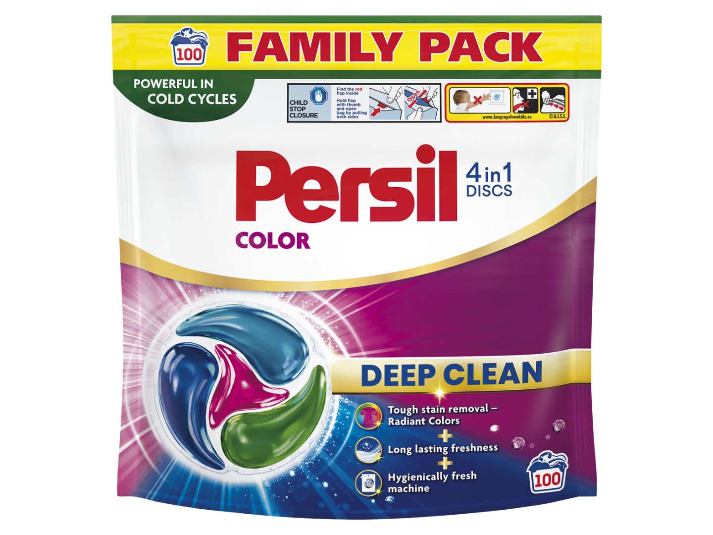 Капсули для прання Persil Колор, 100 шт