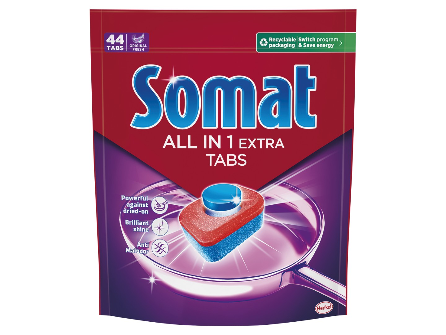 Таблетка для посудомийної машини Somat All in 1 Extra 44 шт