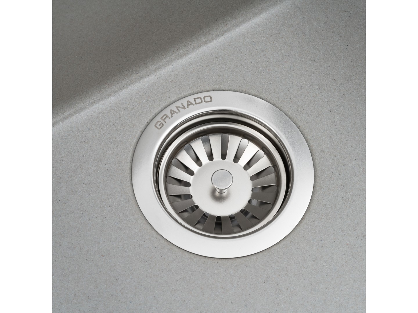 Мийка кухонна GRANADO UNDER TOP MINI Grey Stone — фото 2