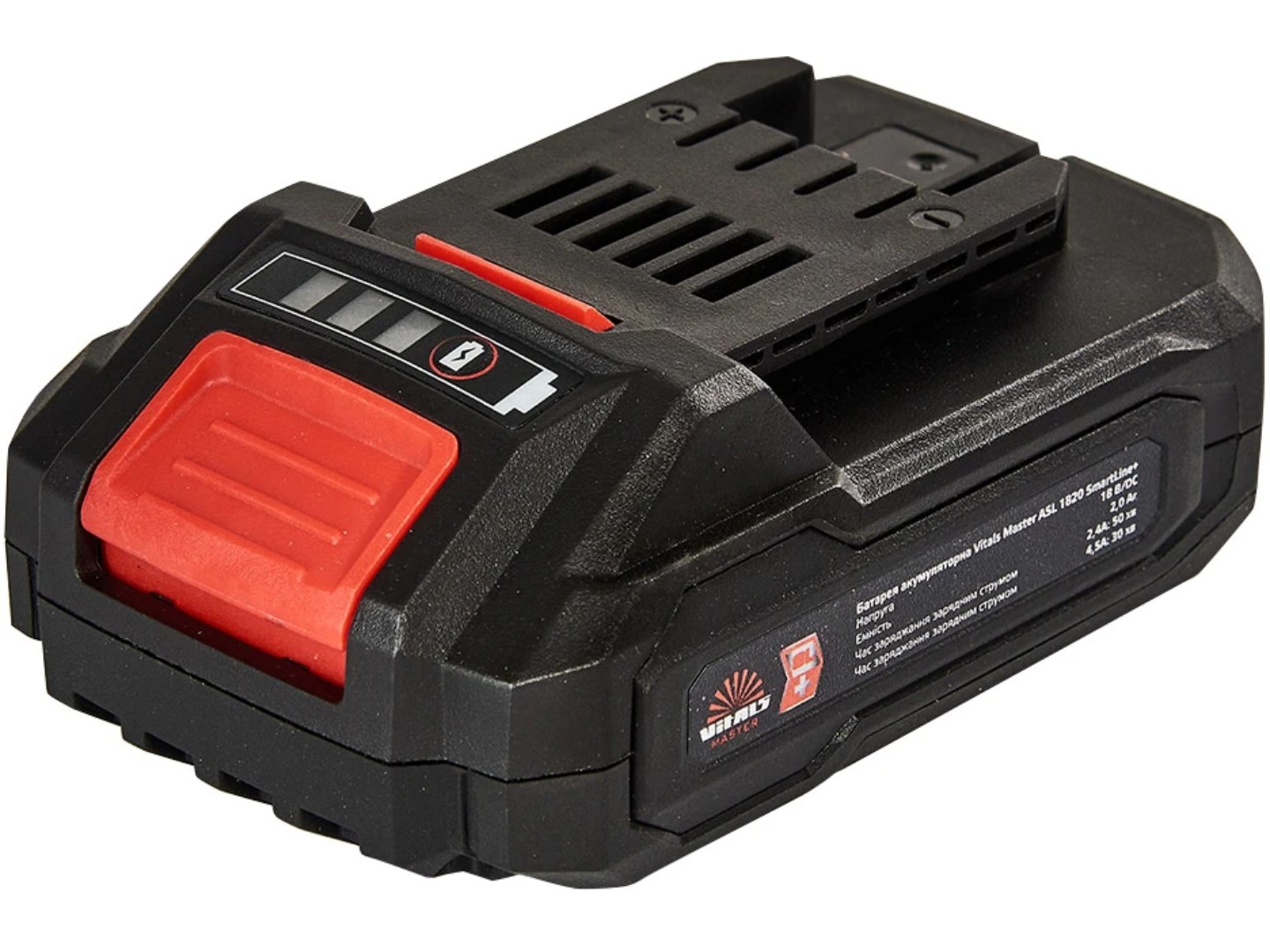 Акумулятор для електроінструментів VITALS Master ASL 1820 SmartLine+ — фото 1