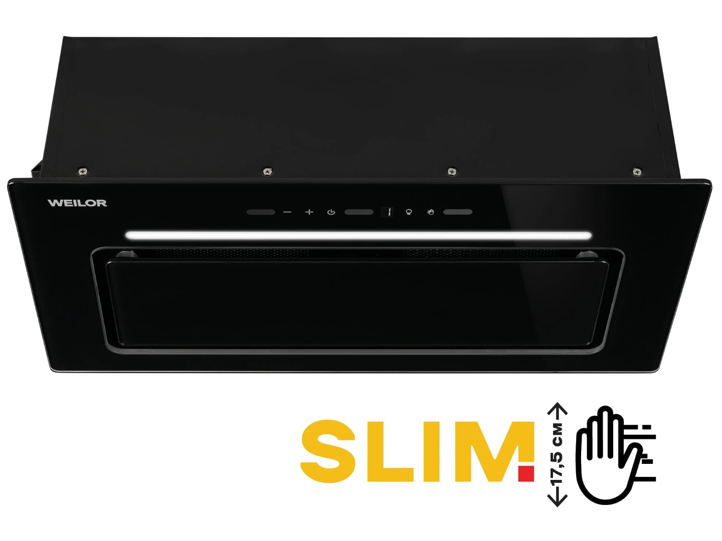 Витяжка вбудована Weilor LUMINA WBG 65 BLACK