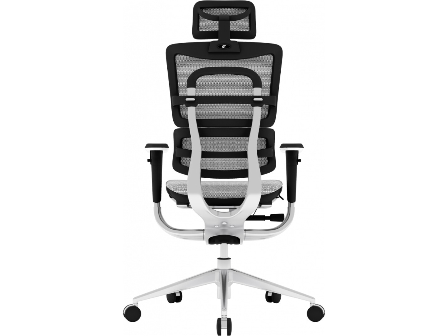 Крісло офісне GT Racer X-801 Light Gray (W17-1) — фото 6